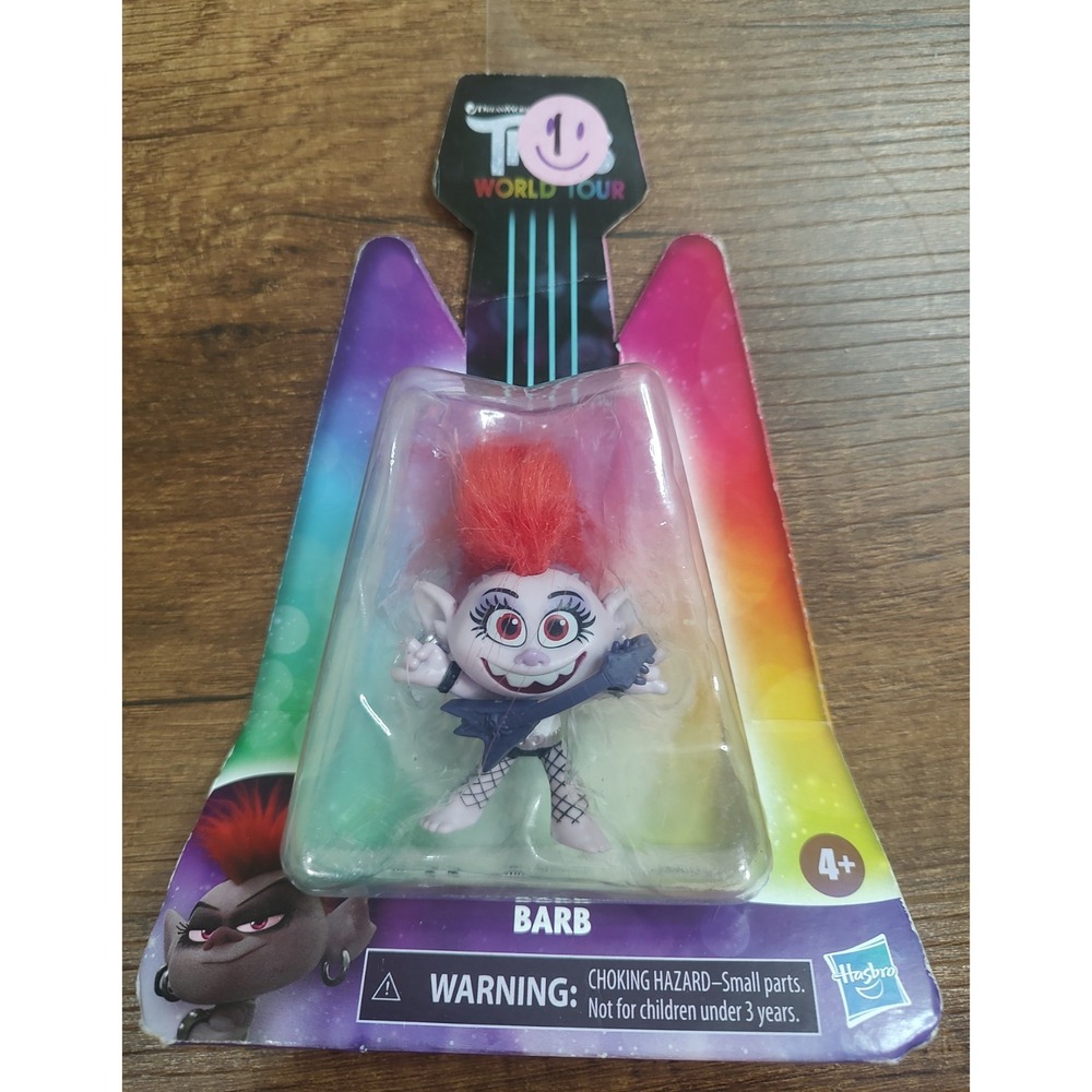 Brand New Trolls World Tour "Queen Barb" Collectible 2" Figure A14